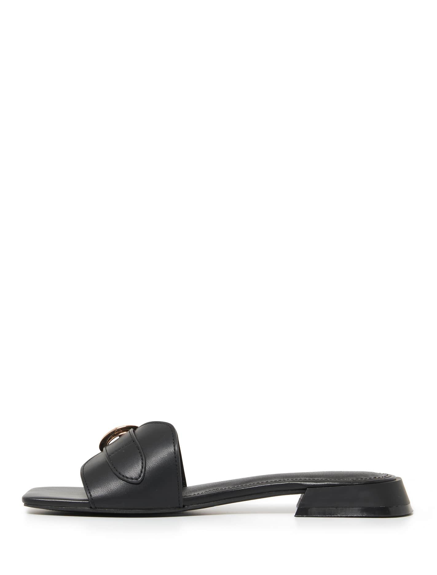 Heidi Flat Slide Sandal