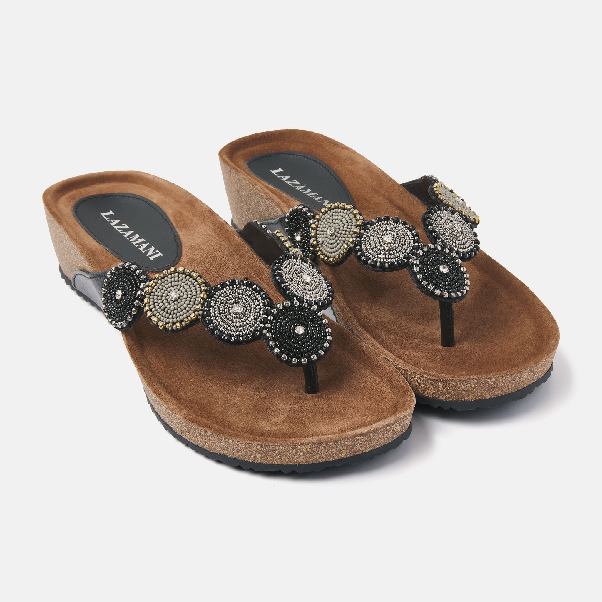 High-ranking Black Dames Slippers on sale - 75.455 Dames Black Slippers