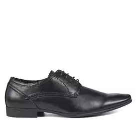 Jm Owen Black Lace Up Formal Dress Work Shoes