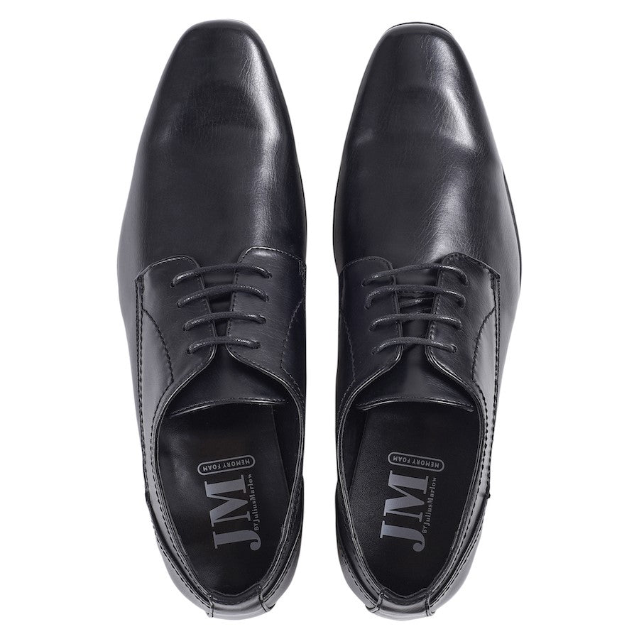 Jm Owen Black Lace Up Formal Dress Work Shoes