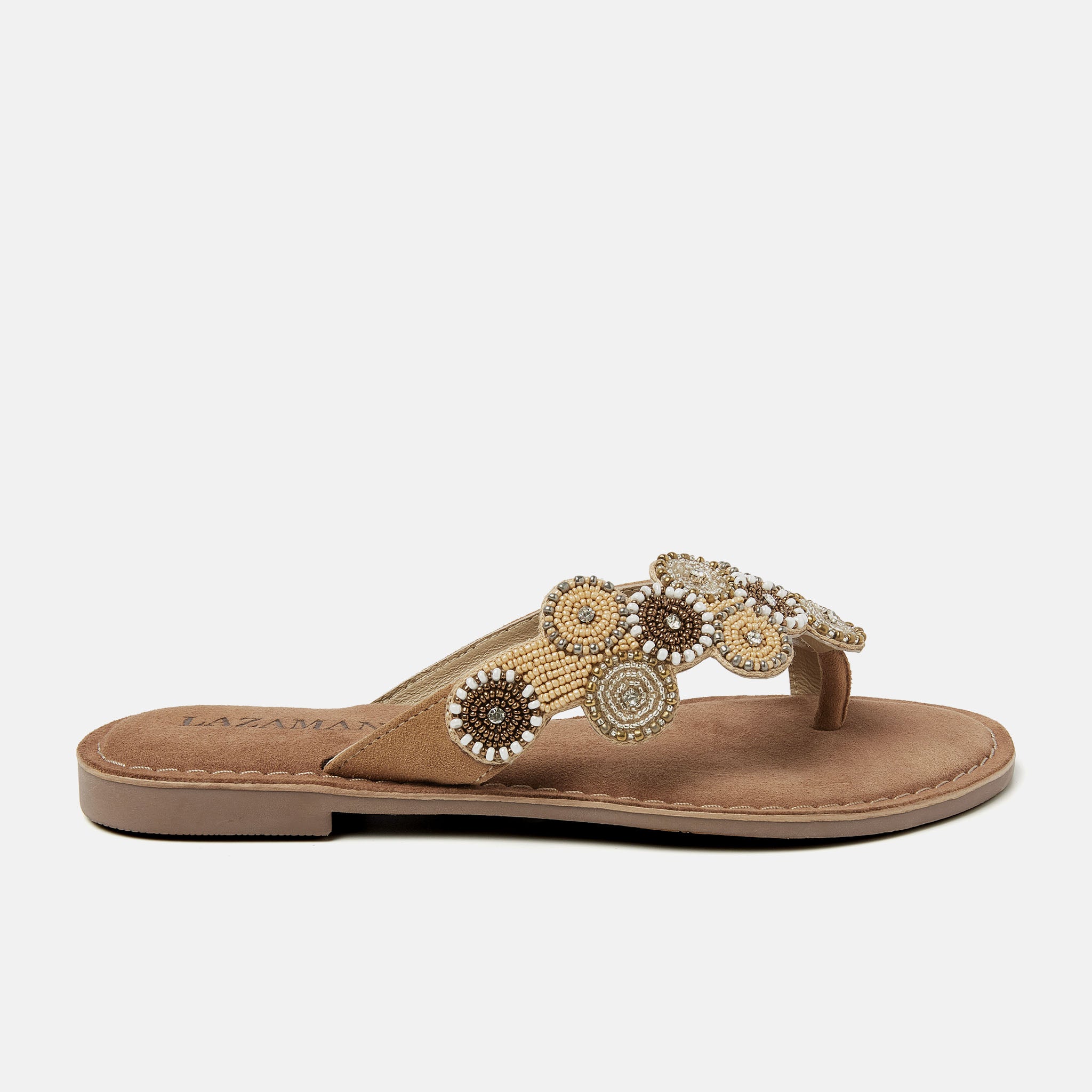 Julia Beige Slippers