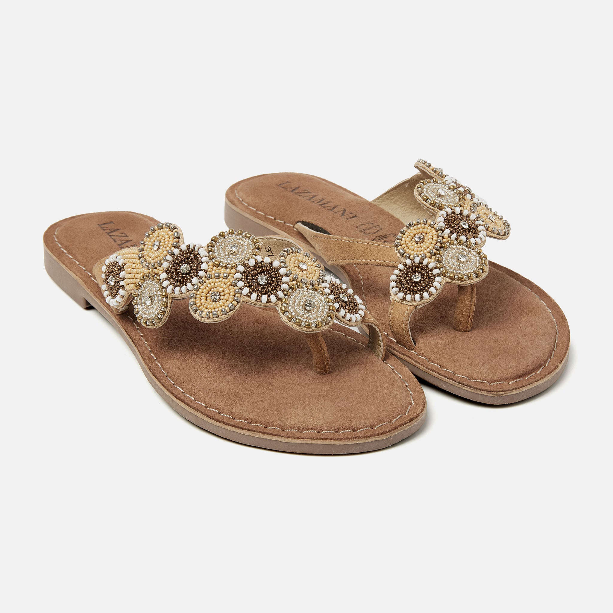 Julia Beige Slippers