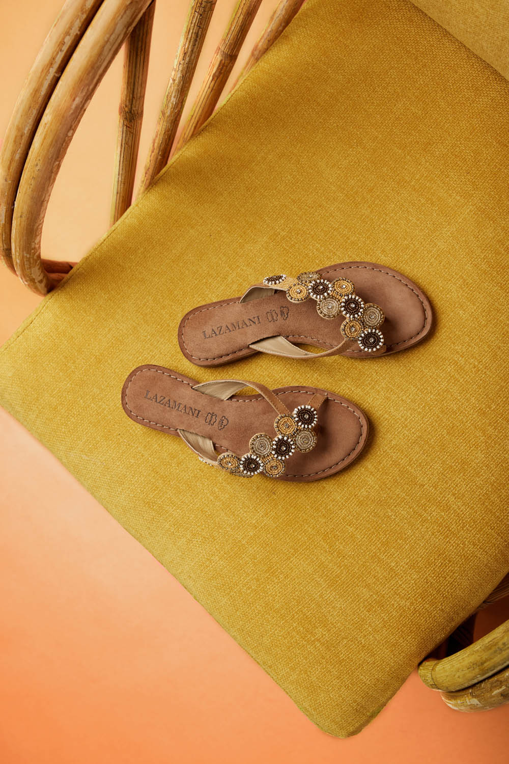 Julia Beige Slippers