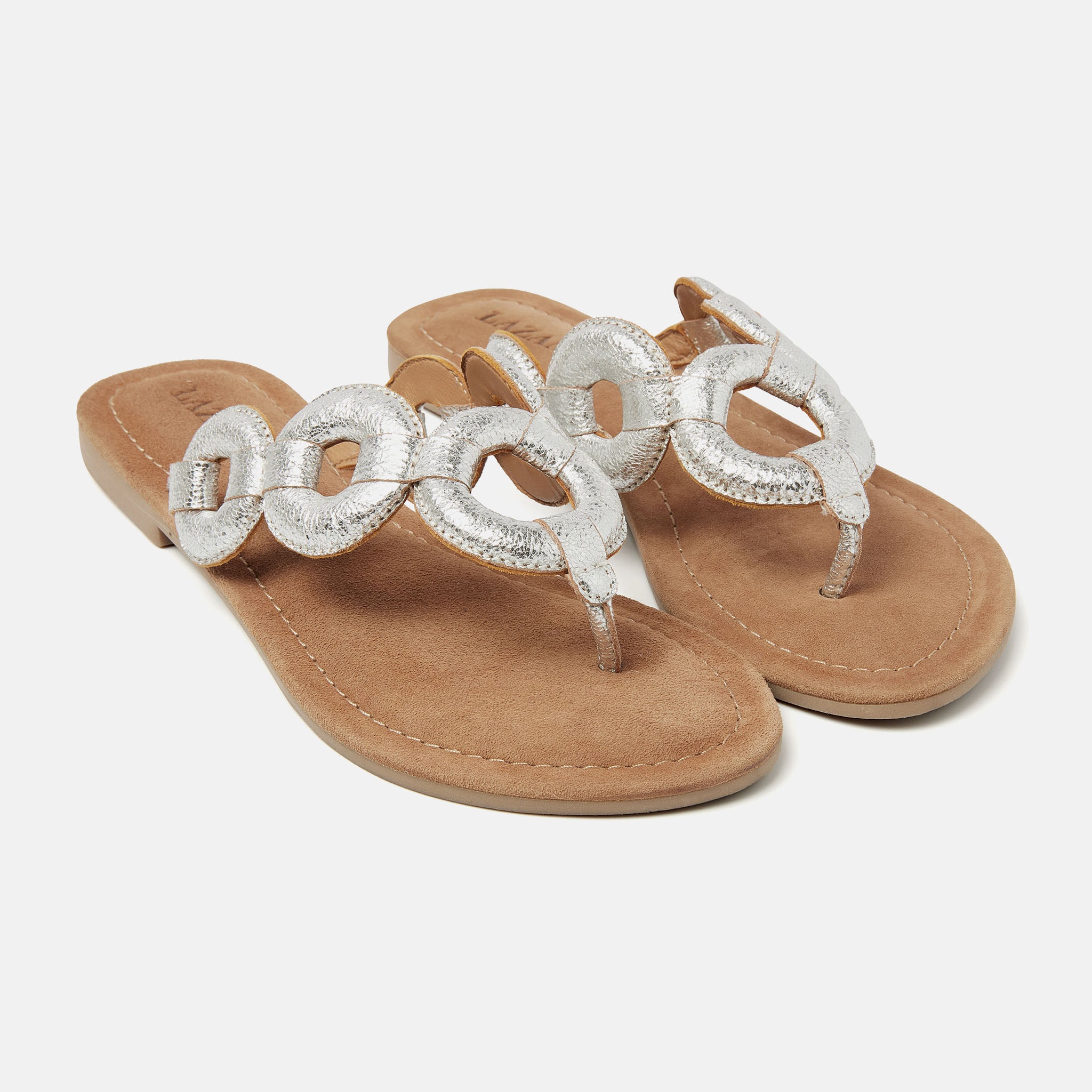 Juliet Silver Women's Slippers