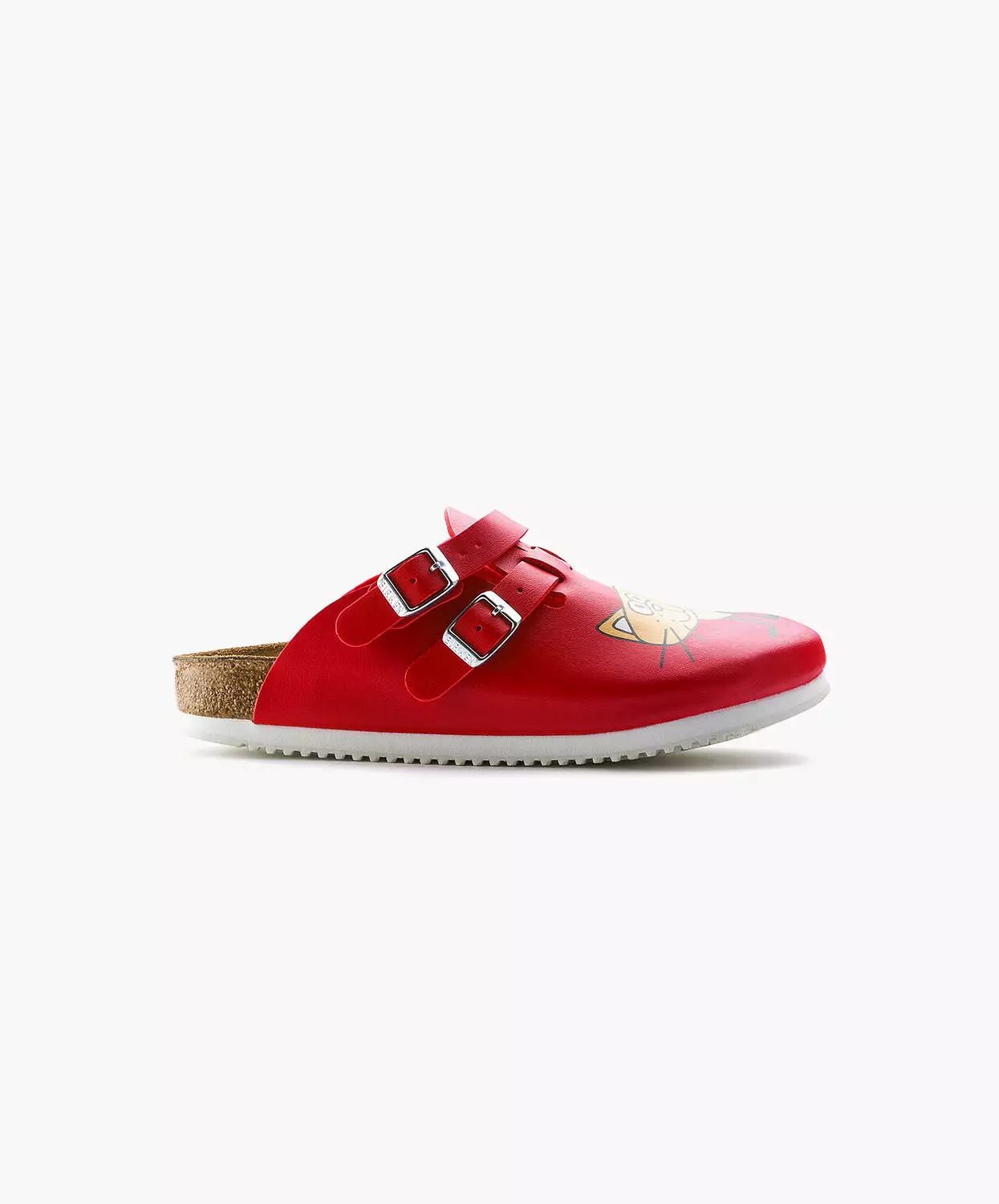 Kay Red Birkenstock Clogs - Get the Best Deals on Birkis Birko-Flor Cat Supergrip Clogs Now!