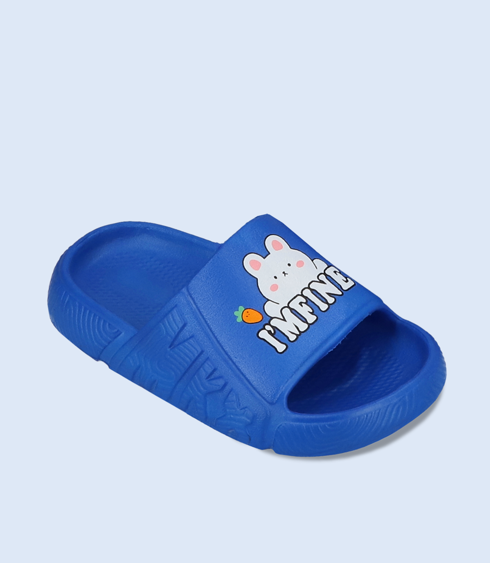 KB0053-Blue Casual Slipper for Boys