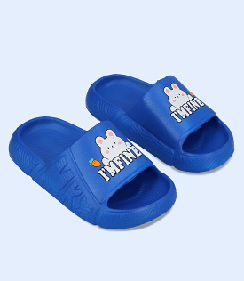 KB0053-Blue Casual Slipper for Boys