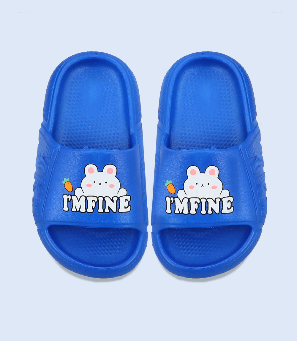 KB0053-Blue Casual Slipper for Boys