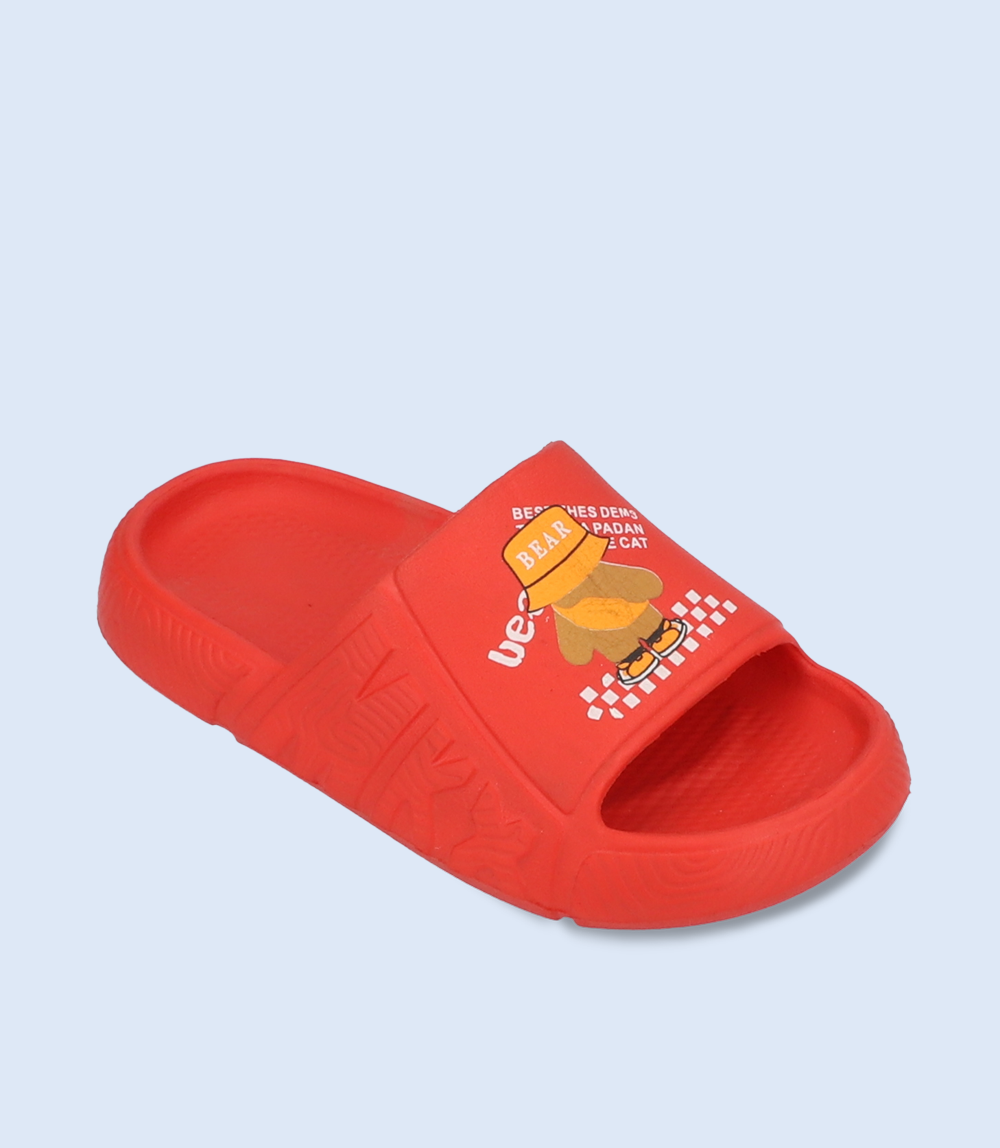 KB0056 - Red - Boys Casual Slipper