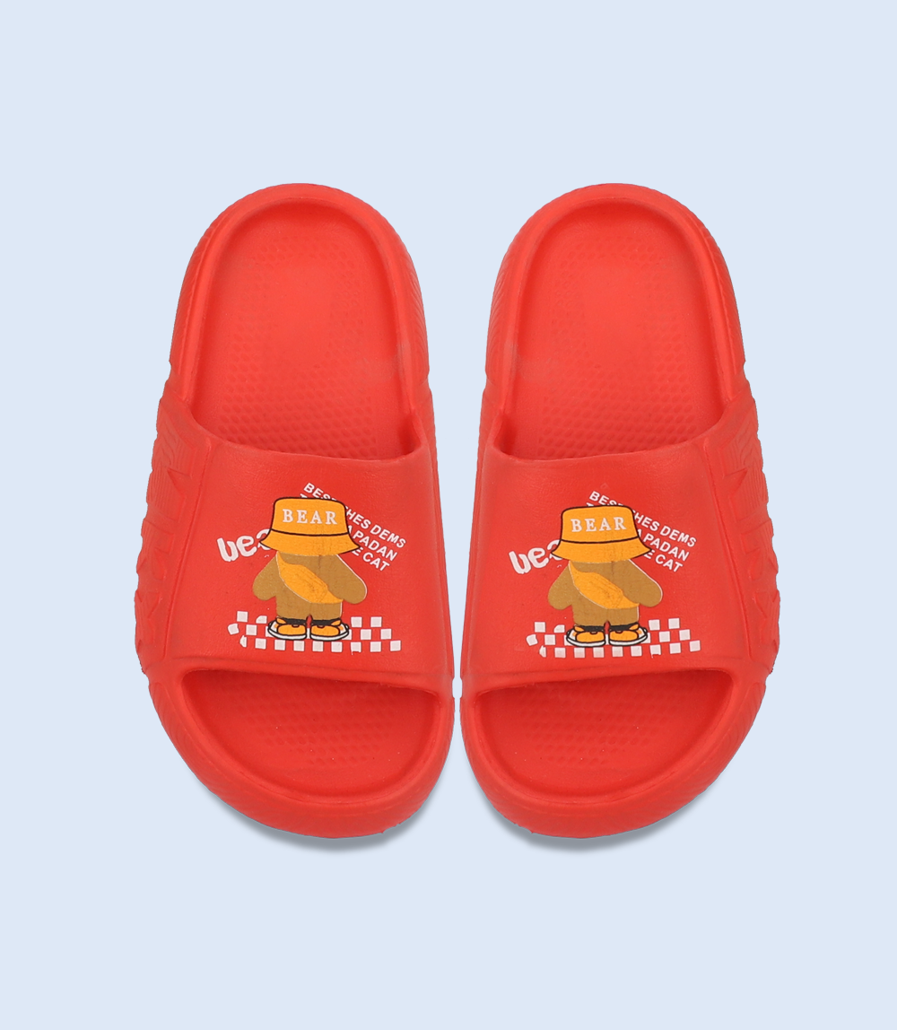 KB0056 - Red - Boys Casual Slipper