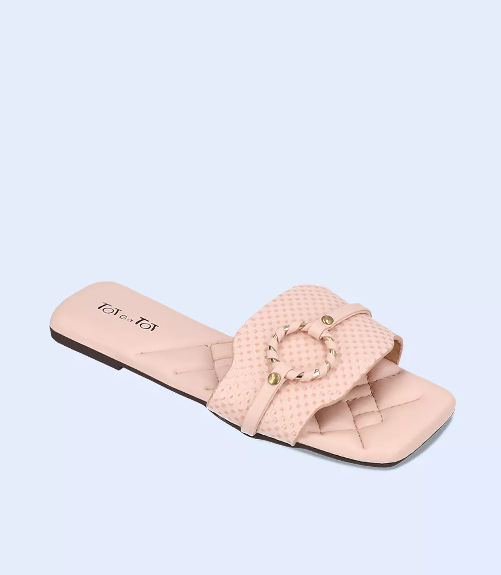 KG0031 Pink Girls Casual Slipper