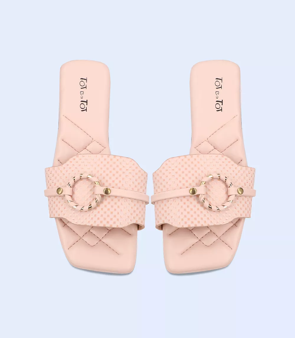 KG0031 Pink Girls Casual Slipper