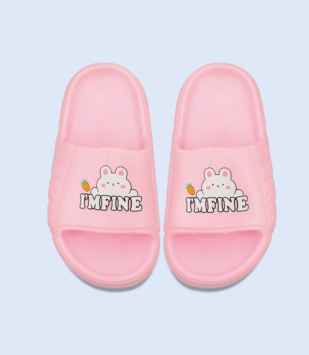 KG0037 Pink Girls Slipper