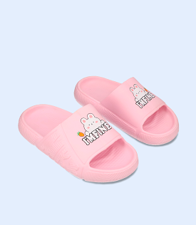 KG0037 Pink Girls Slipper