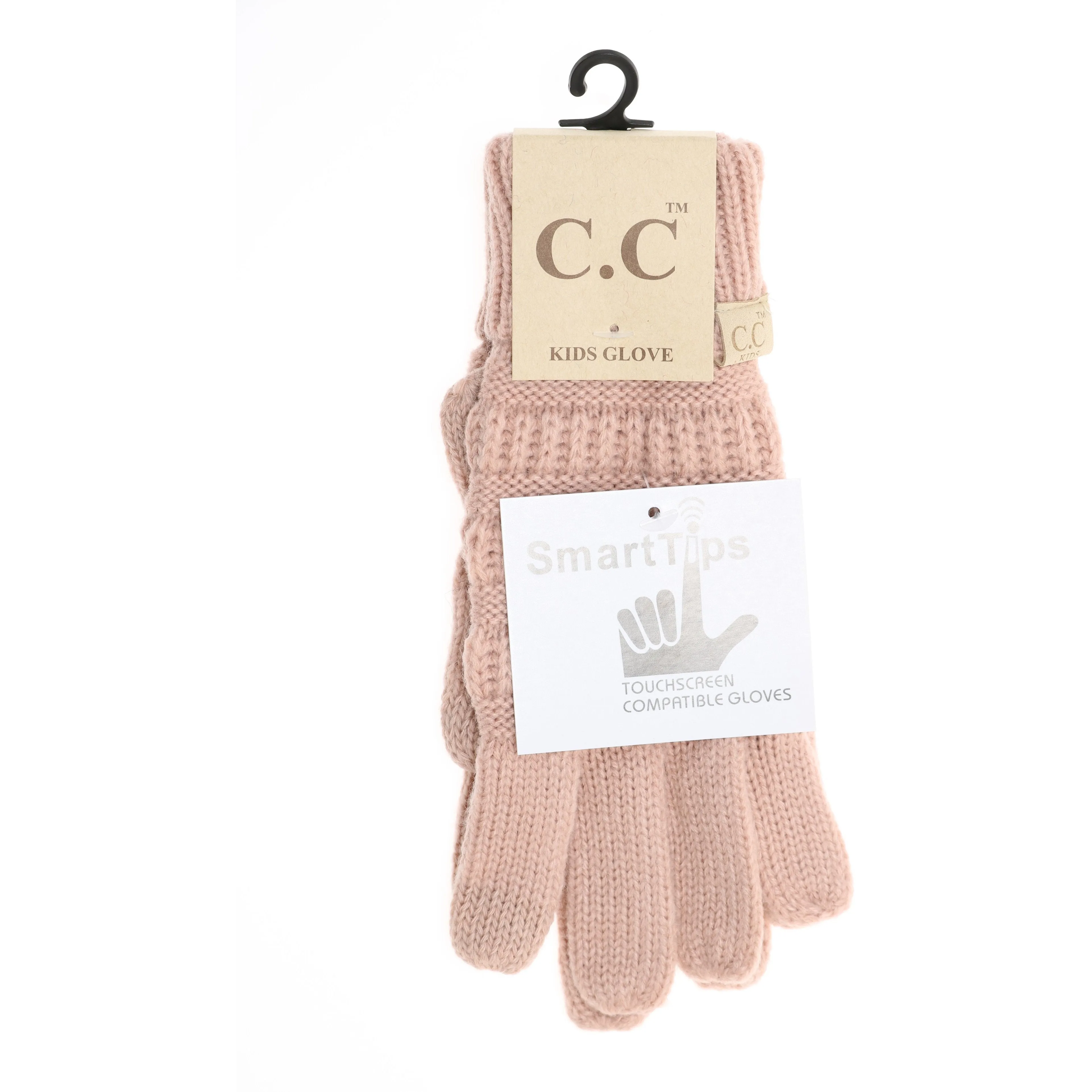 Children's Cable Knit Gloves