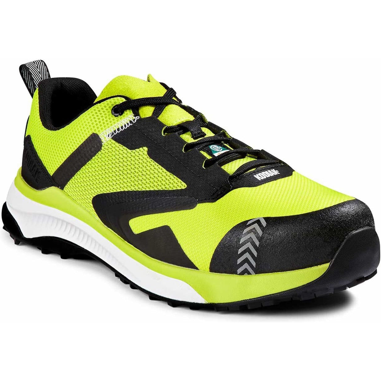 Kodiak Quicktrail Low CT Safety Work Shoe, Acid Lime