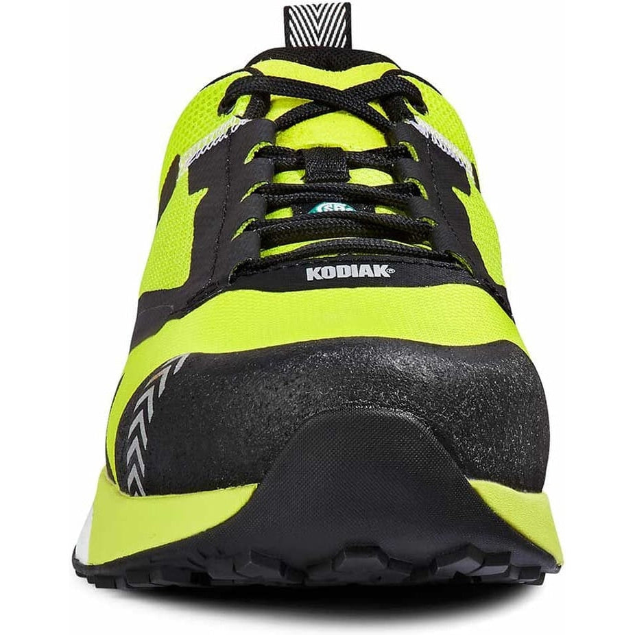 Kodiak Quicktrail Low CT Safety Work Shoe, Acid Lime