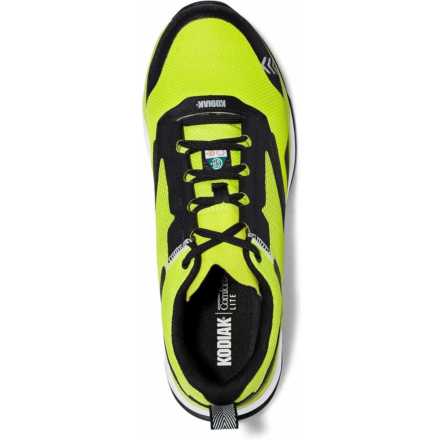 Kodiak Quicktrail Low CT Safety Work Shoe, Acid Lime