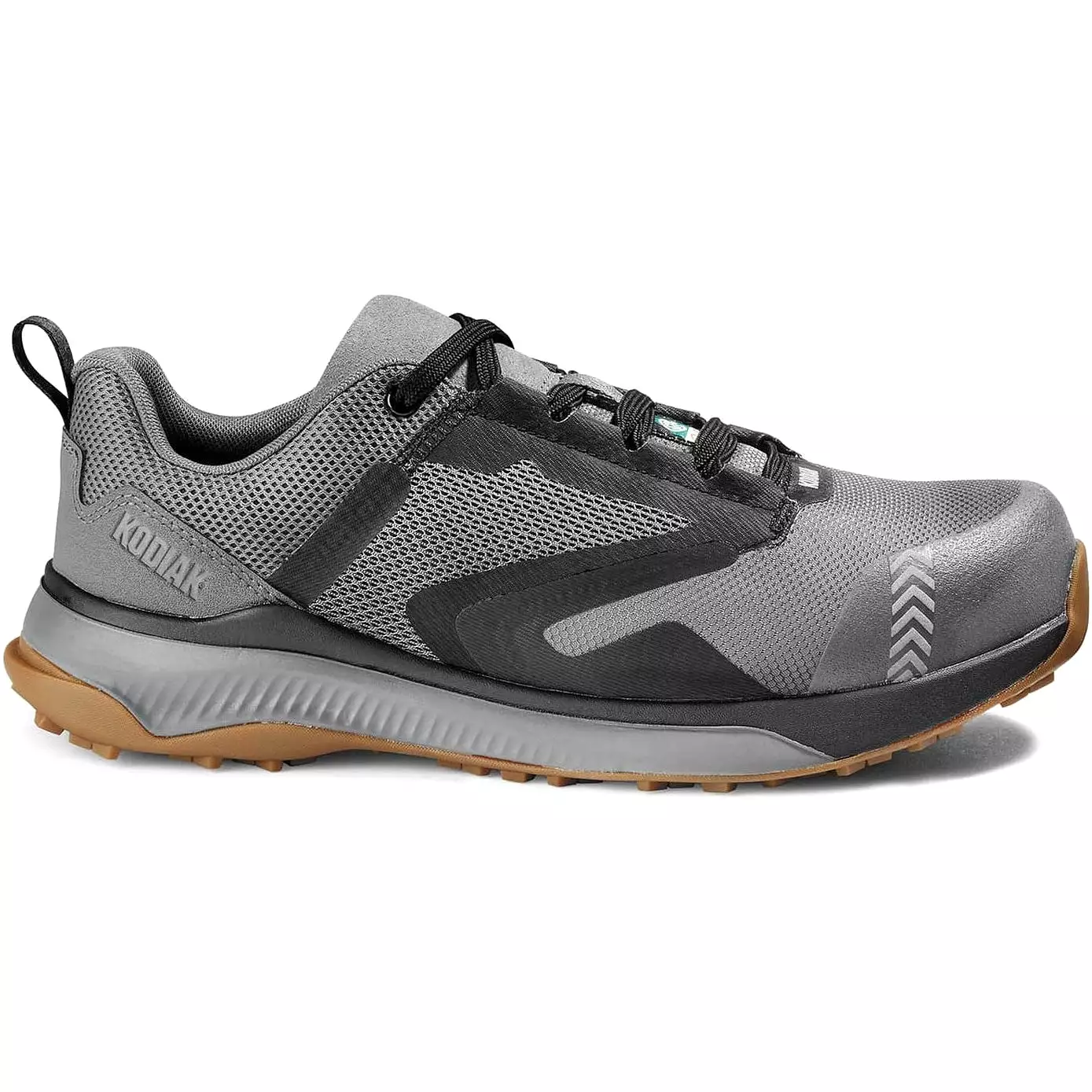 Kodiak work shoe, Men's Quicktrail Low CT, Gray color, Size 4TGYGY