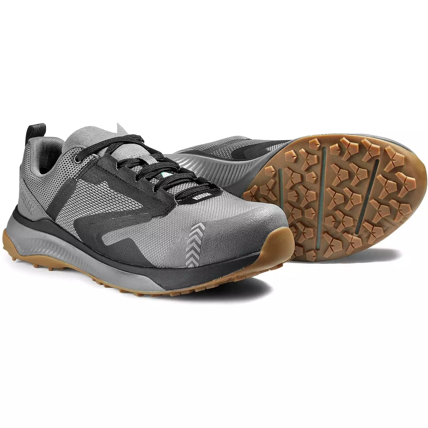 Kodiak work shoe, Men's Quicktrail Low CT, Gray color, Size 4TGYGY