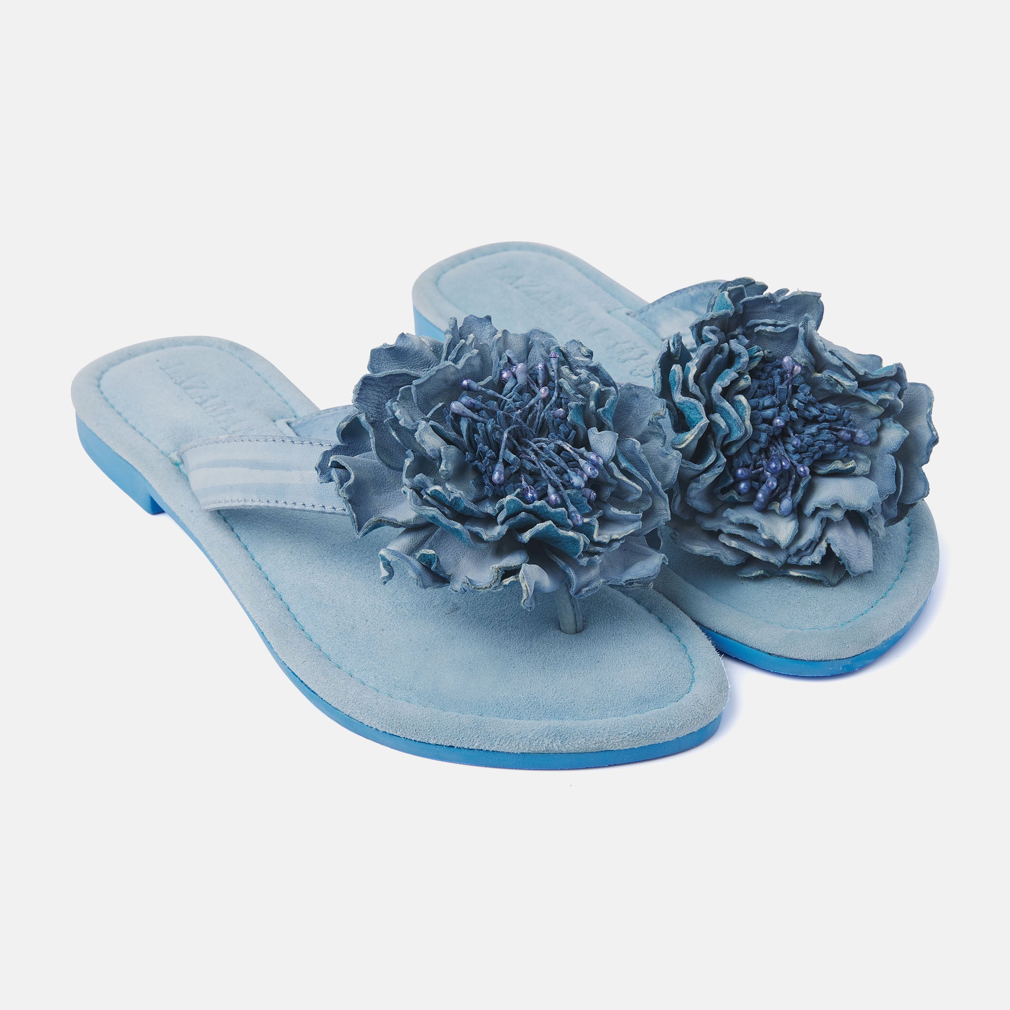 Ladies Slippers 33.517 - Sky Blue