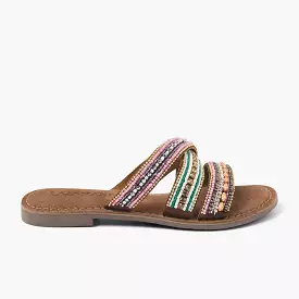 Ladies Tan Slippers 75.474