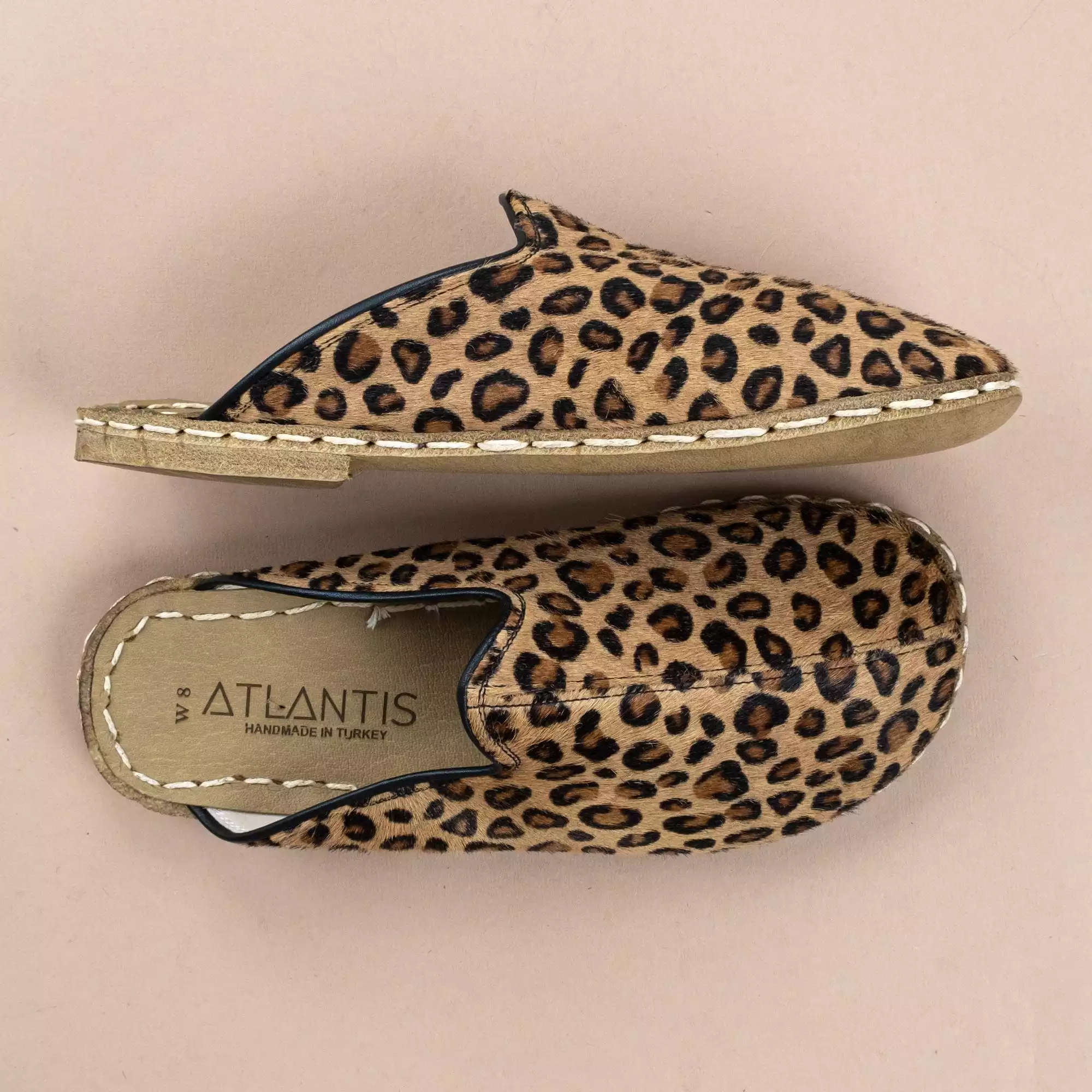 Leopard Barefoot Slippers for Women.