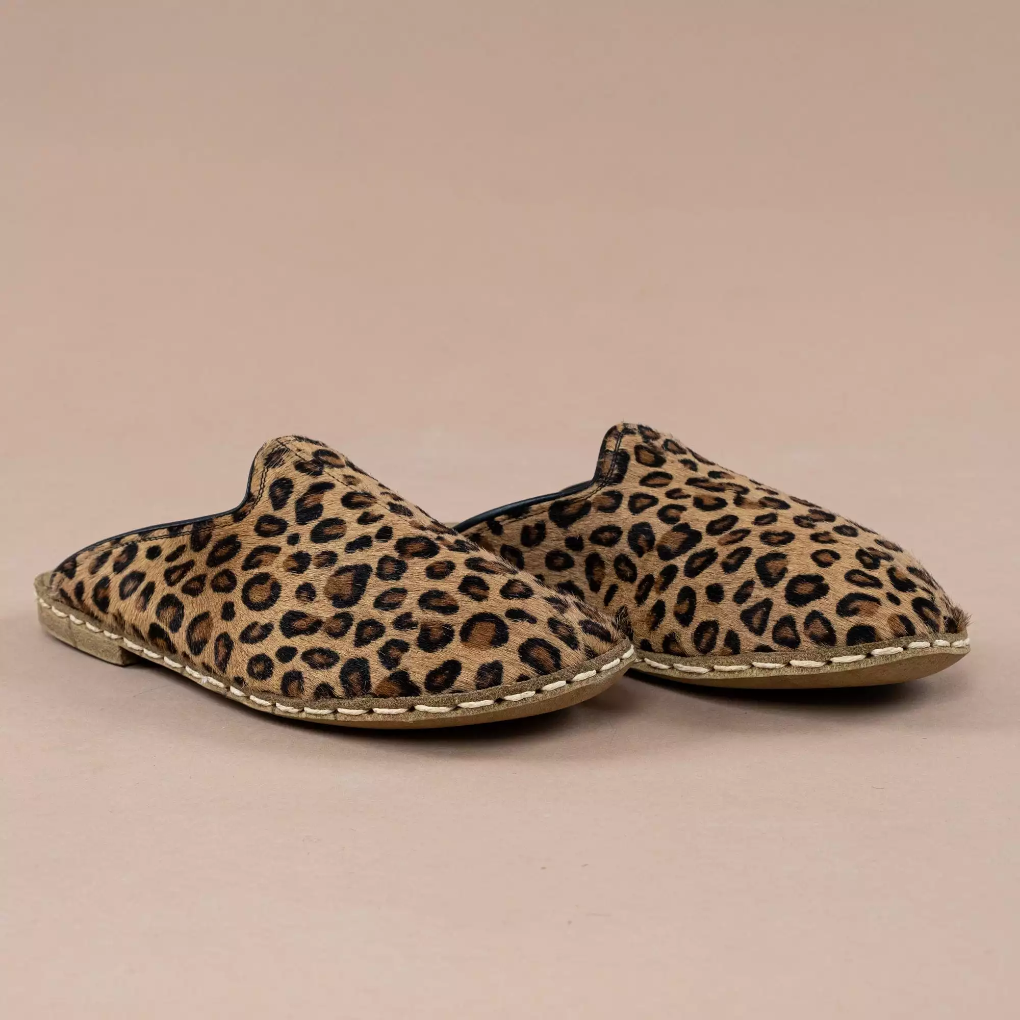 Leopard Barefoot Slippers for Women.