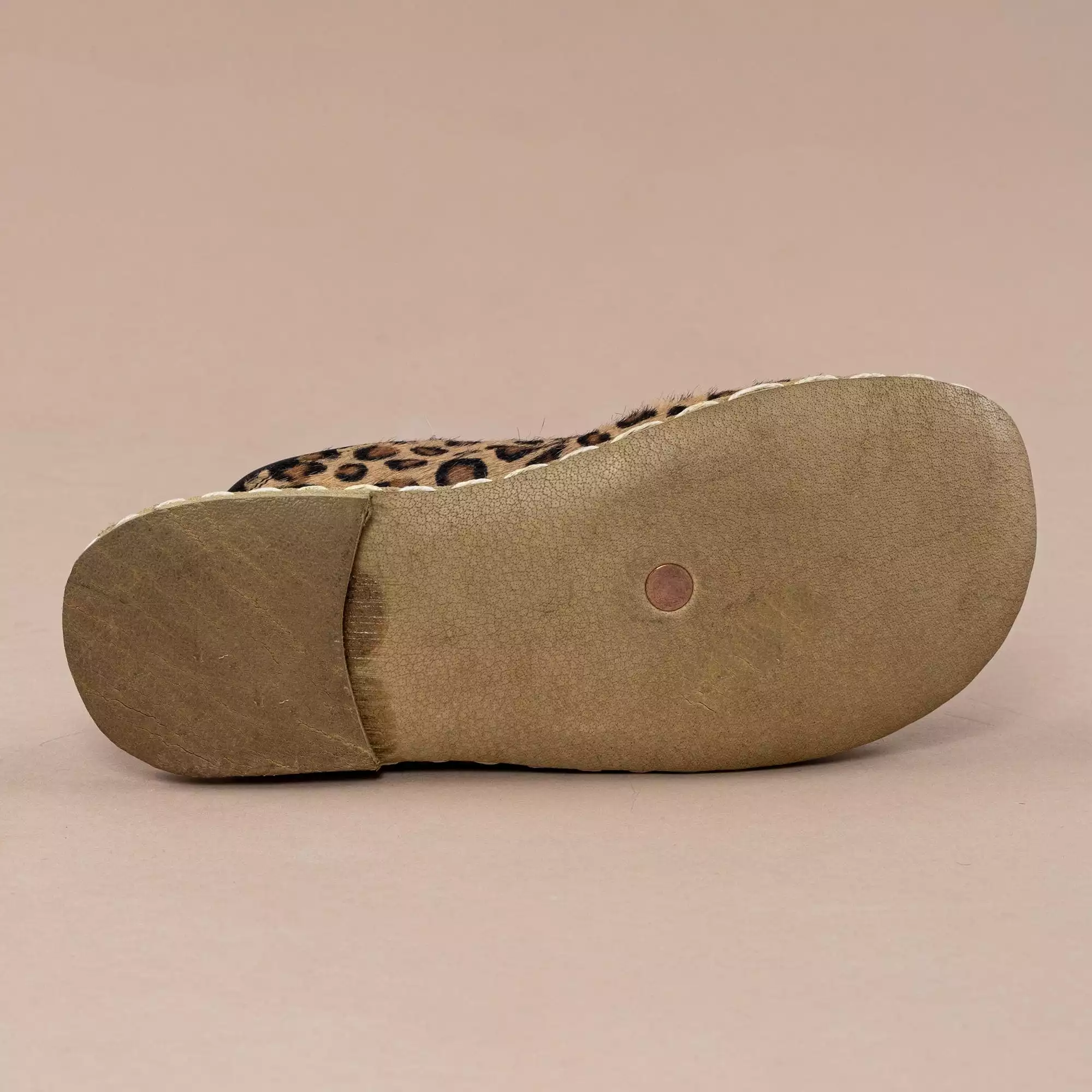 Leopard Barefoot Slippers for Women.