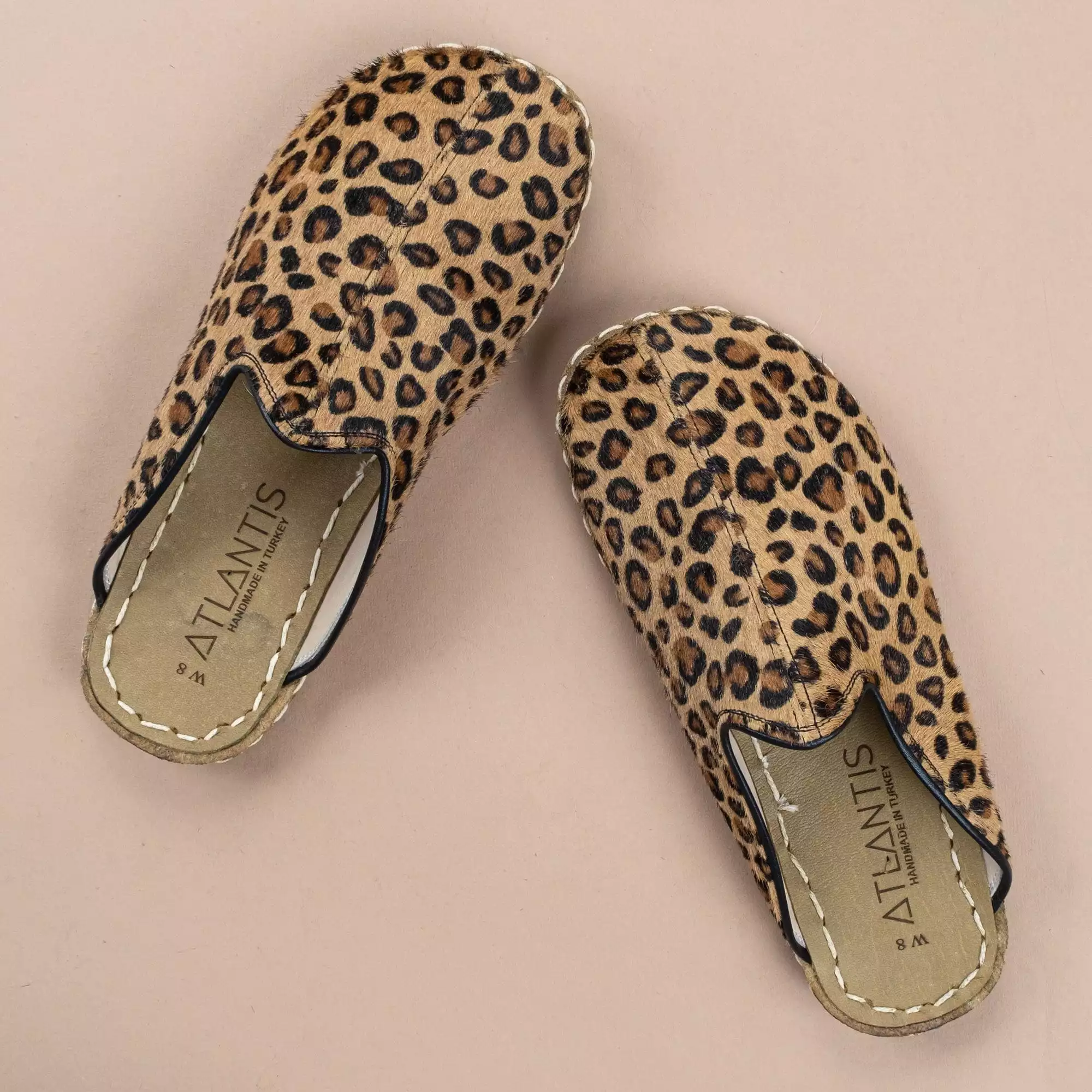 Leopard Barefoot Slippers for Women.