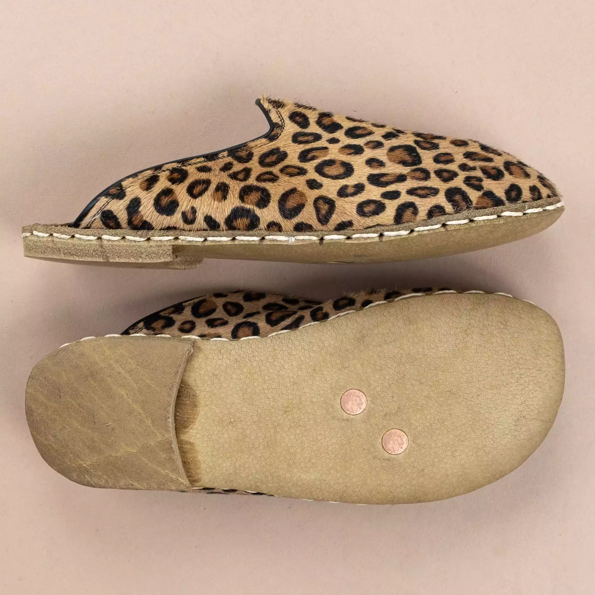 Leopard Barefoot Slippers for Women.