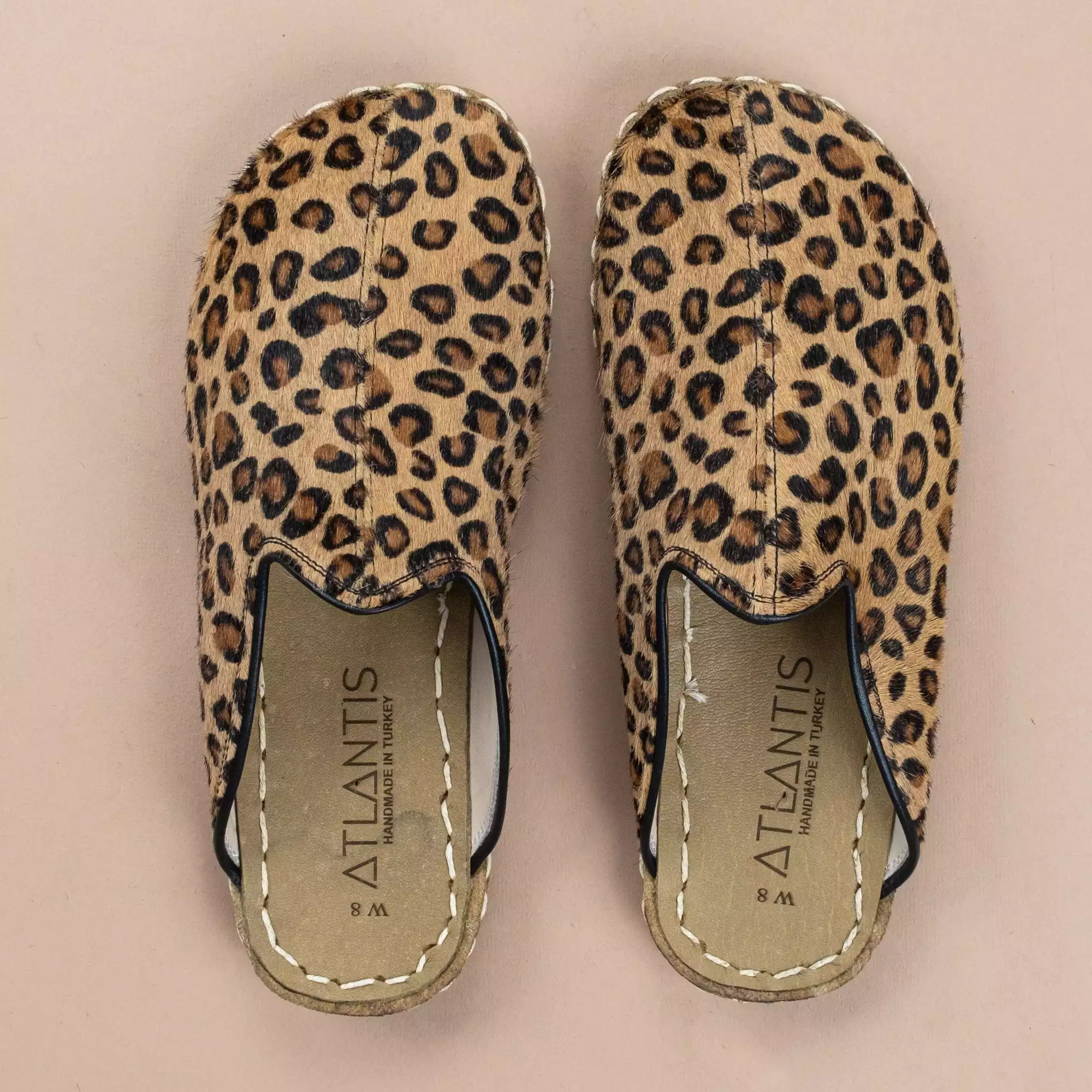 Leopard Barefoot Slippers for Women.