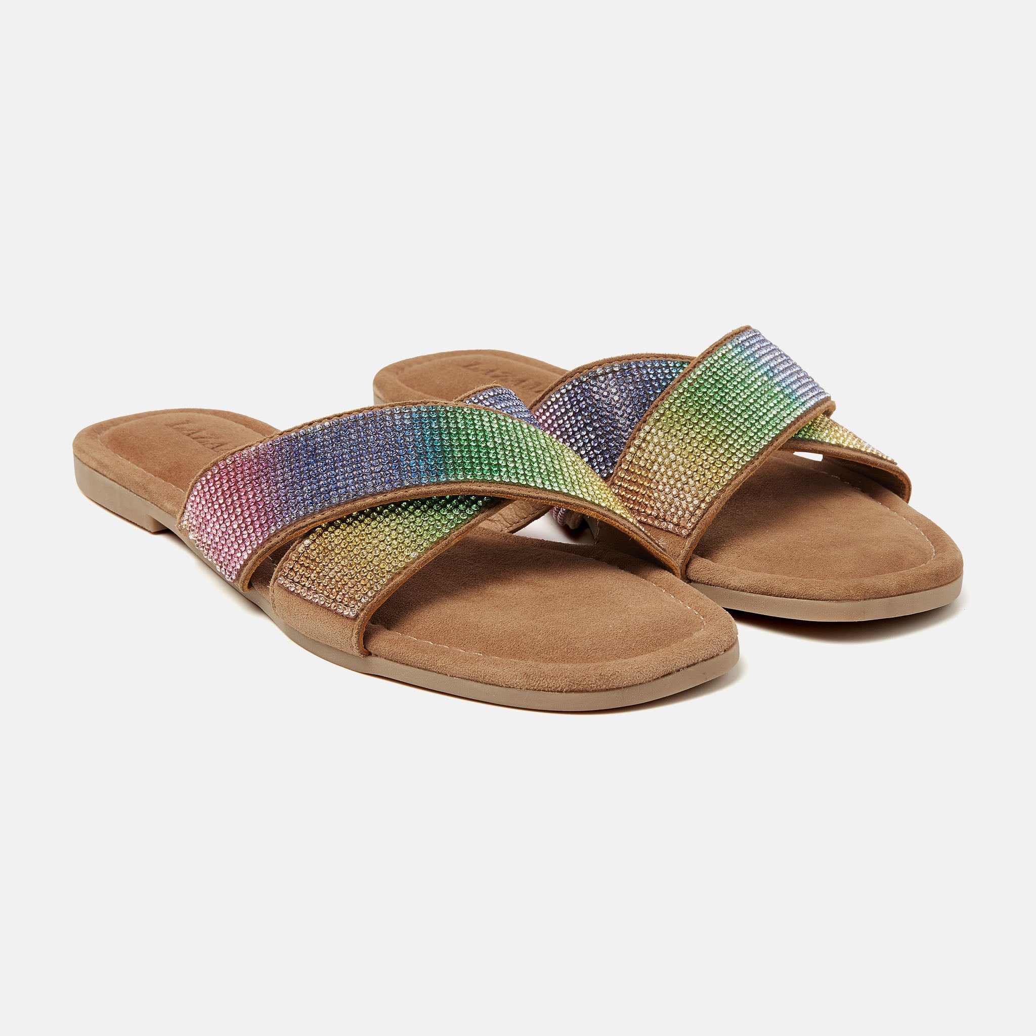 Lexi Suede Women's Multicolored Slippers