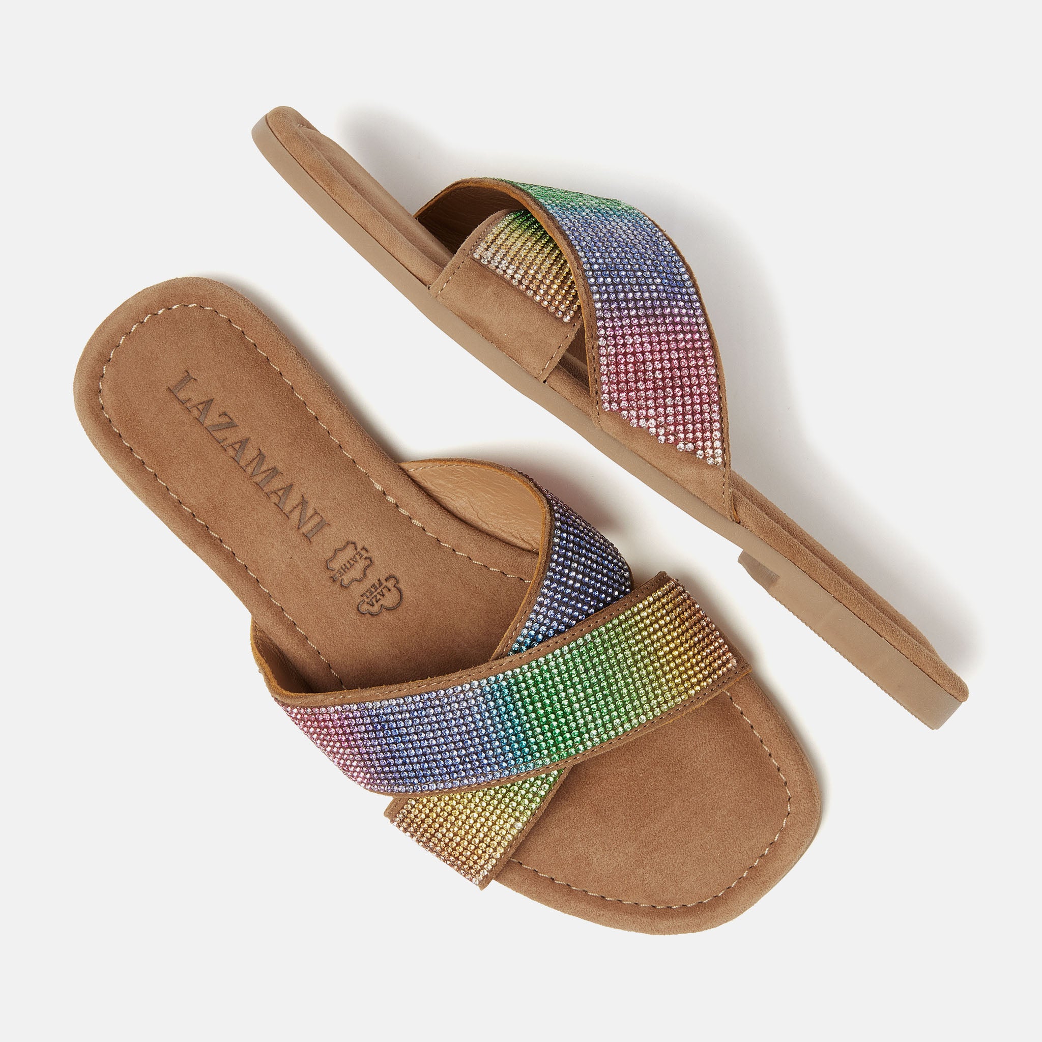 Lexi Suede Women's Multicolored Slippers