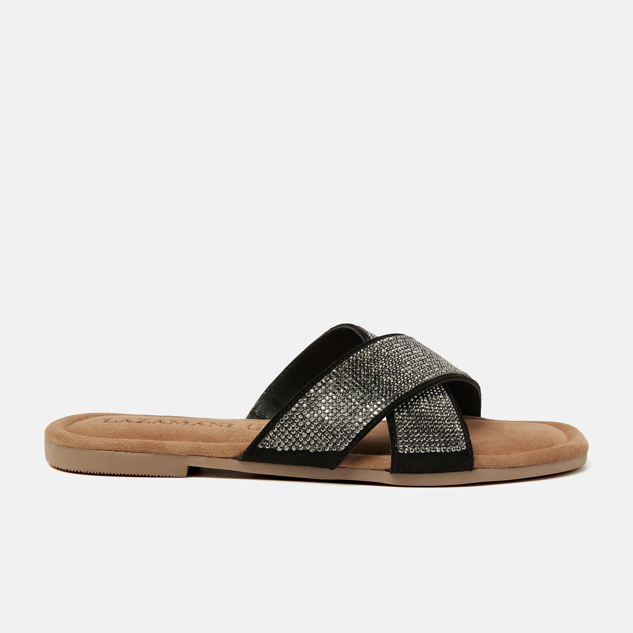 Lexi Suede Women's Slippers Pewter