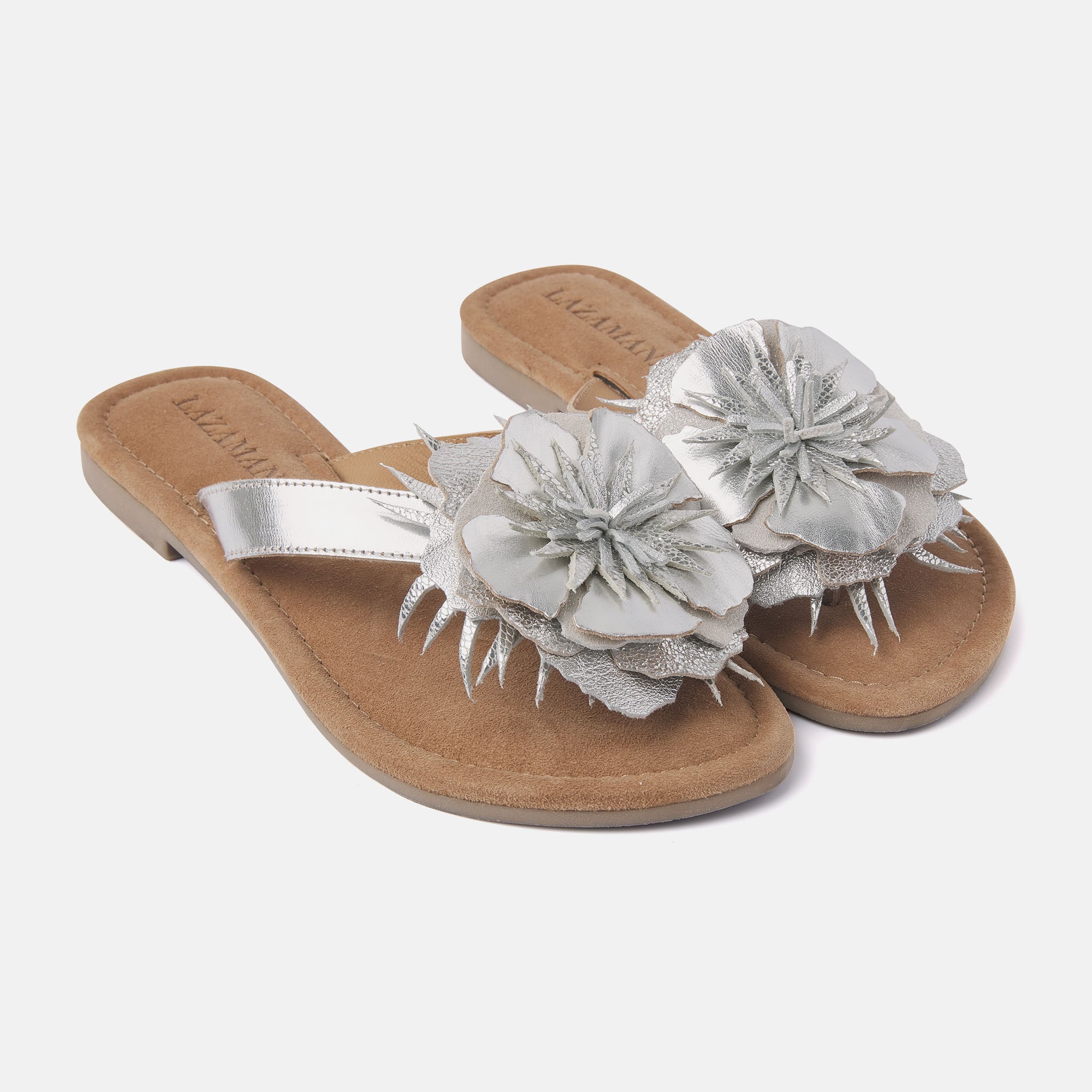 Lily Silver Ladies' Slippers