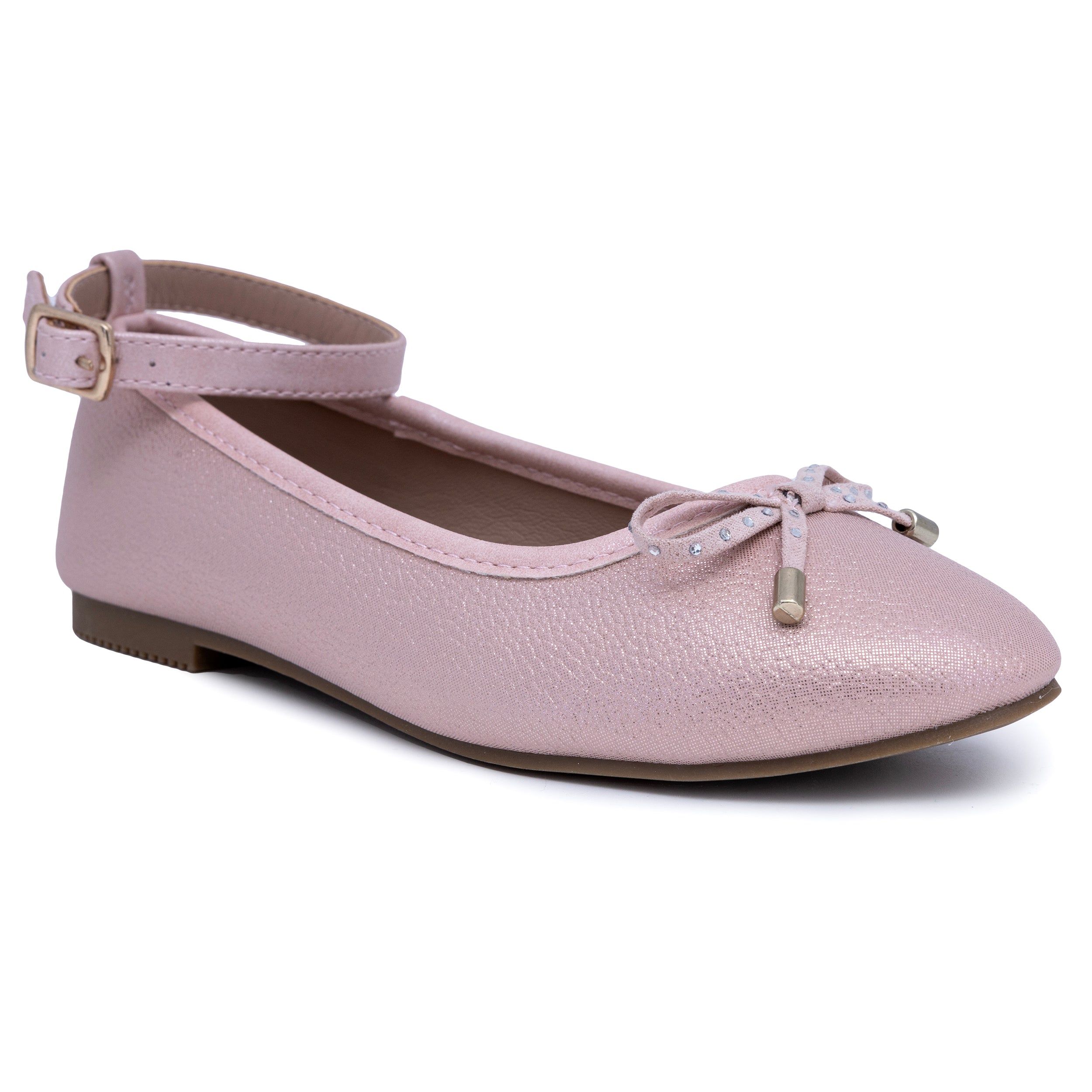 Little Girls Lanna Ankle Strap Flats