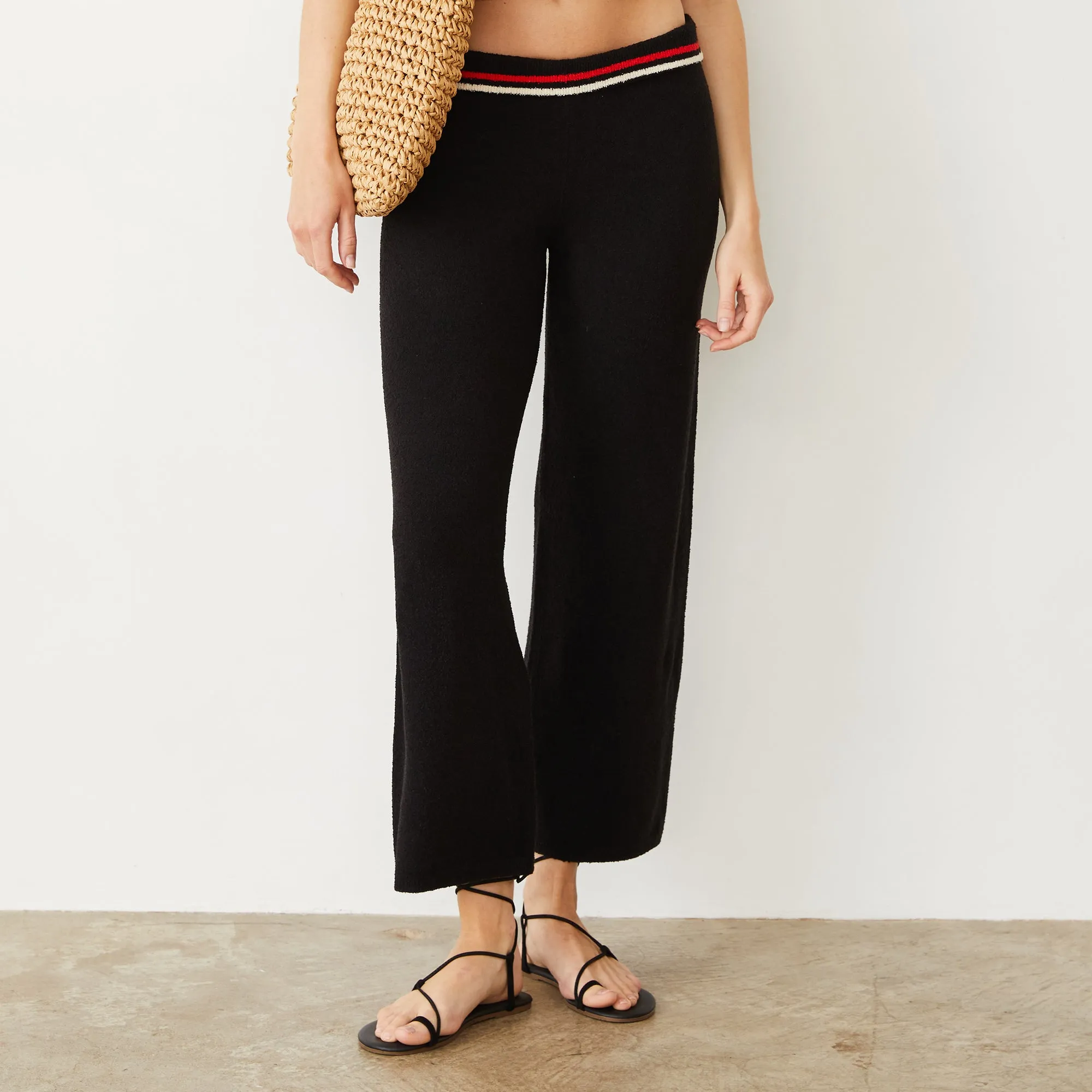 Loop Knit Crop Pant