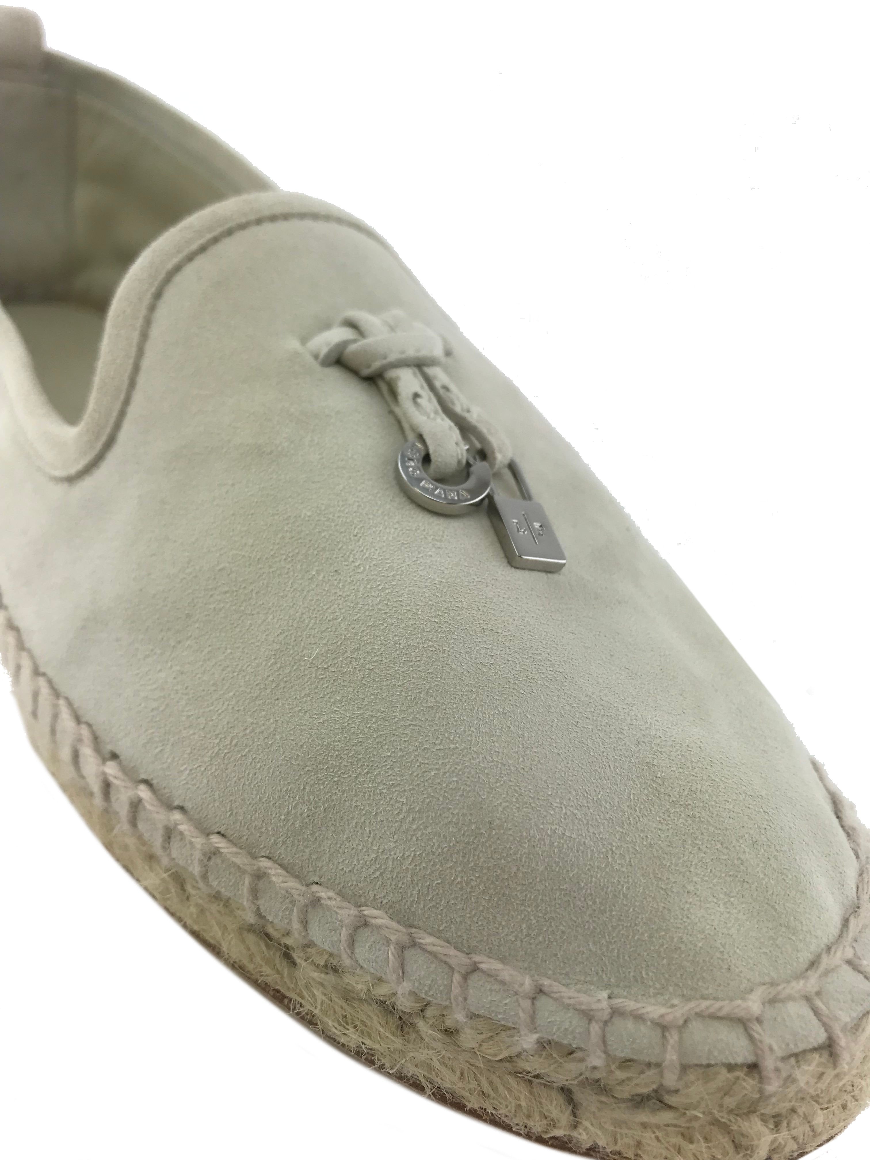 Loro Piana Suede Espadrilles Size 7