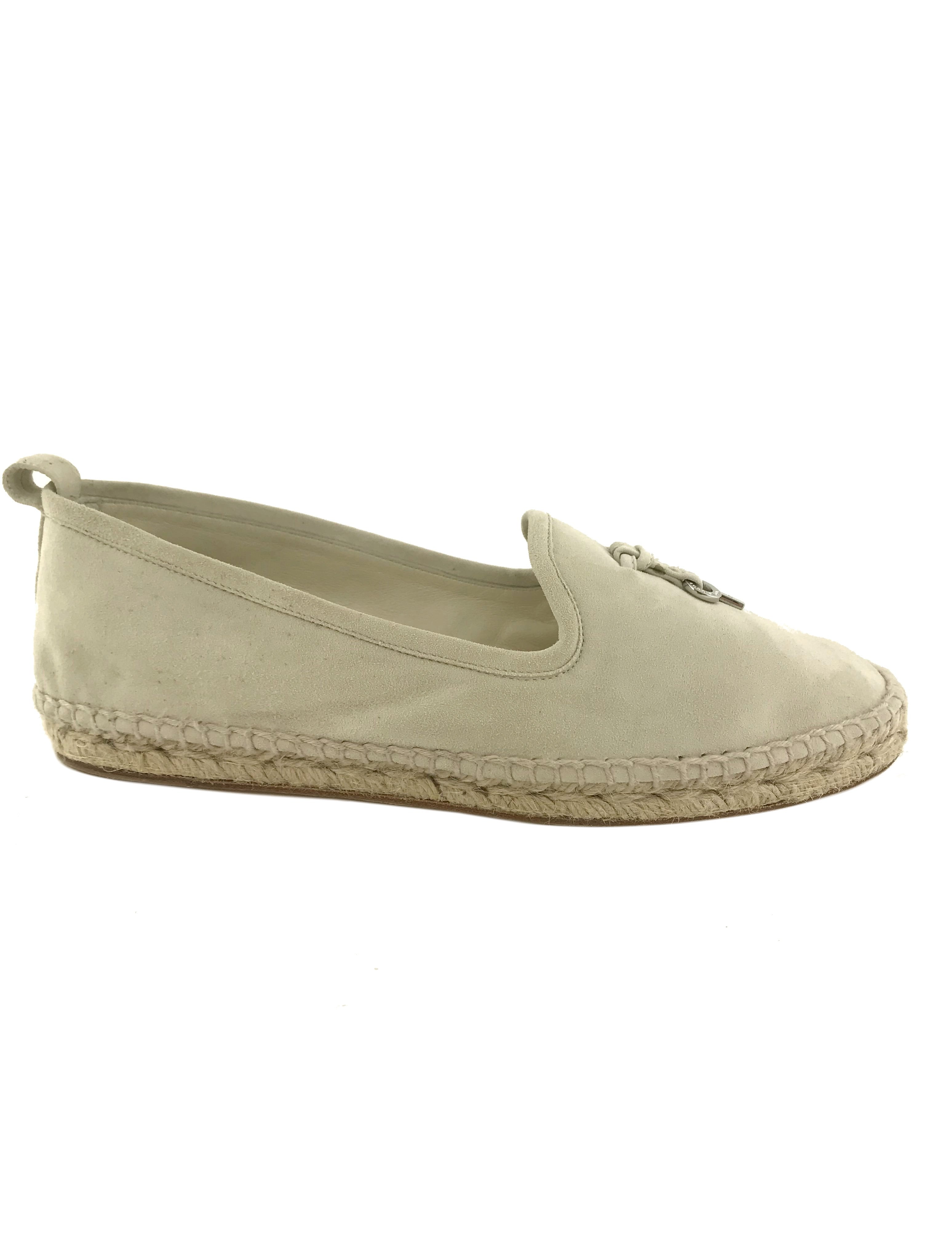 Loro Piana Suede Espadrilles Size 7