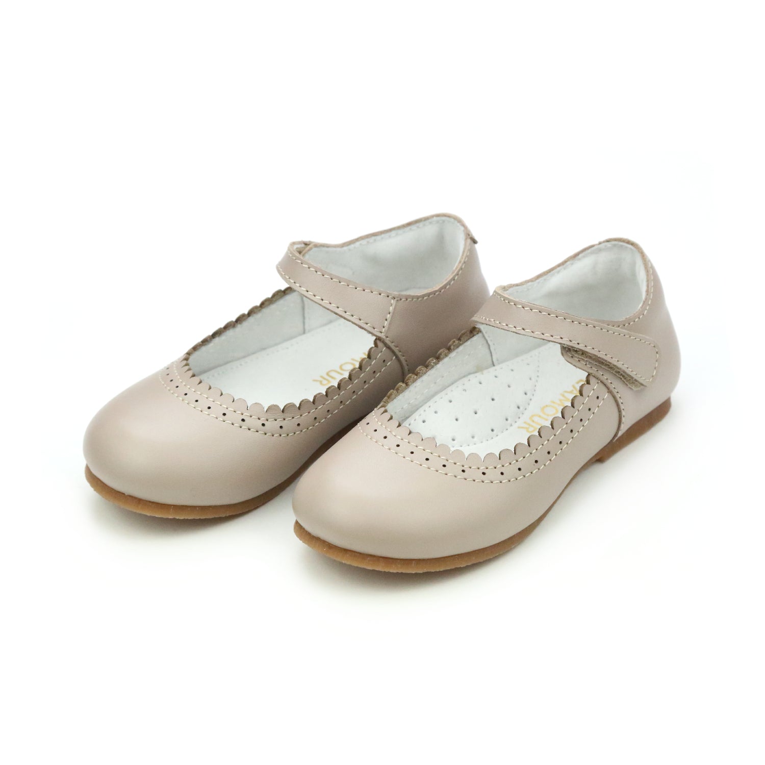 Lucille Flat | Scalloped Design | Women's Footwear