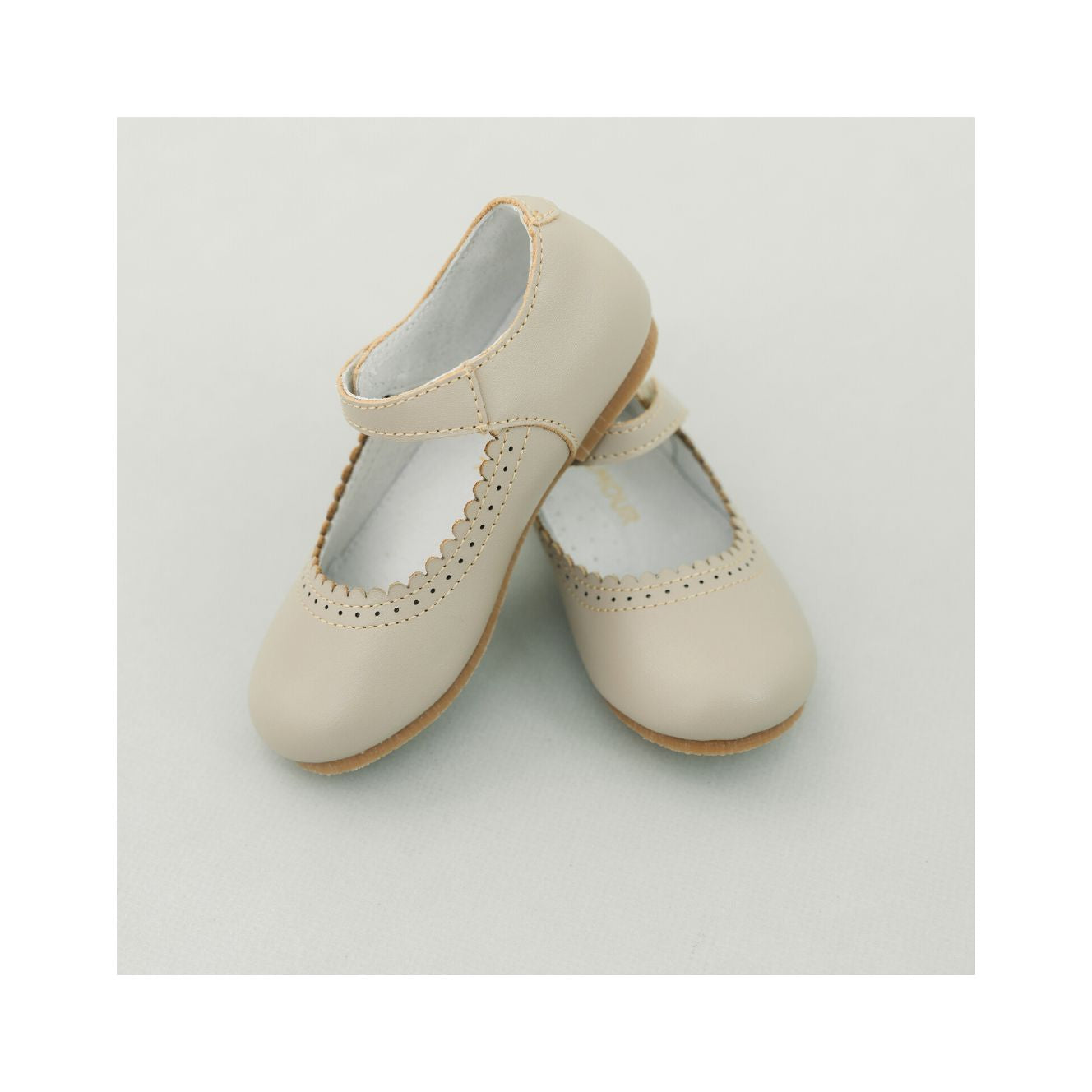 Lucille Flat | Scalloped Design | Women's Footwear