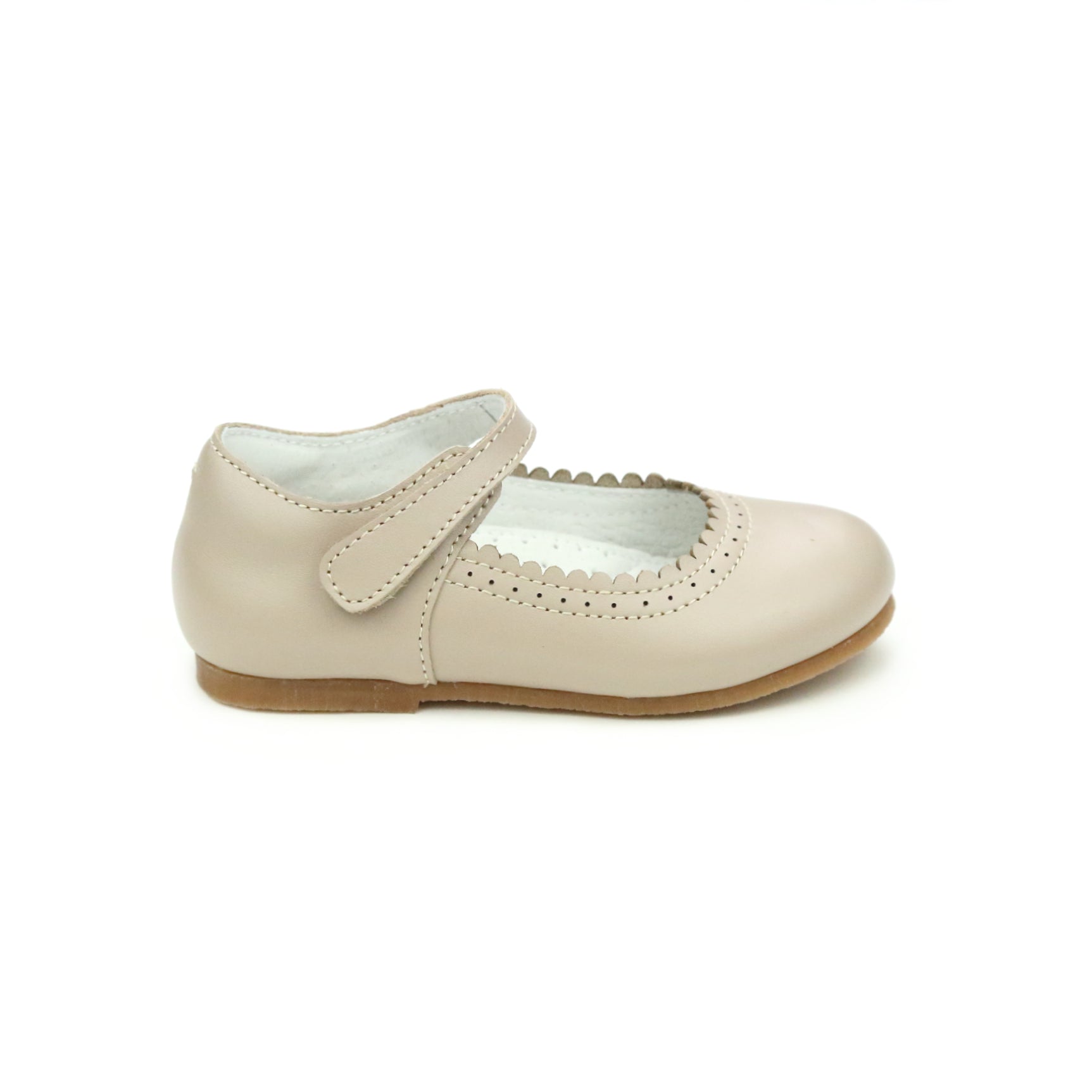 Lucille Flat | Scalloped Design | Women's Footwear