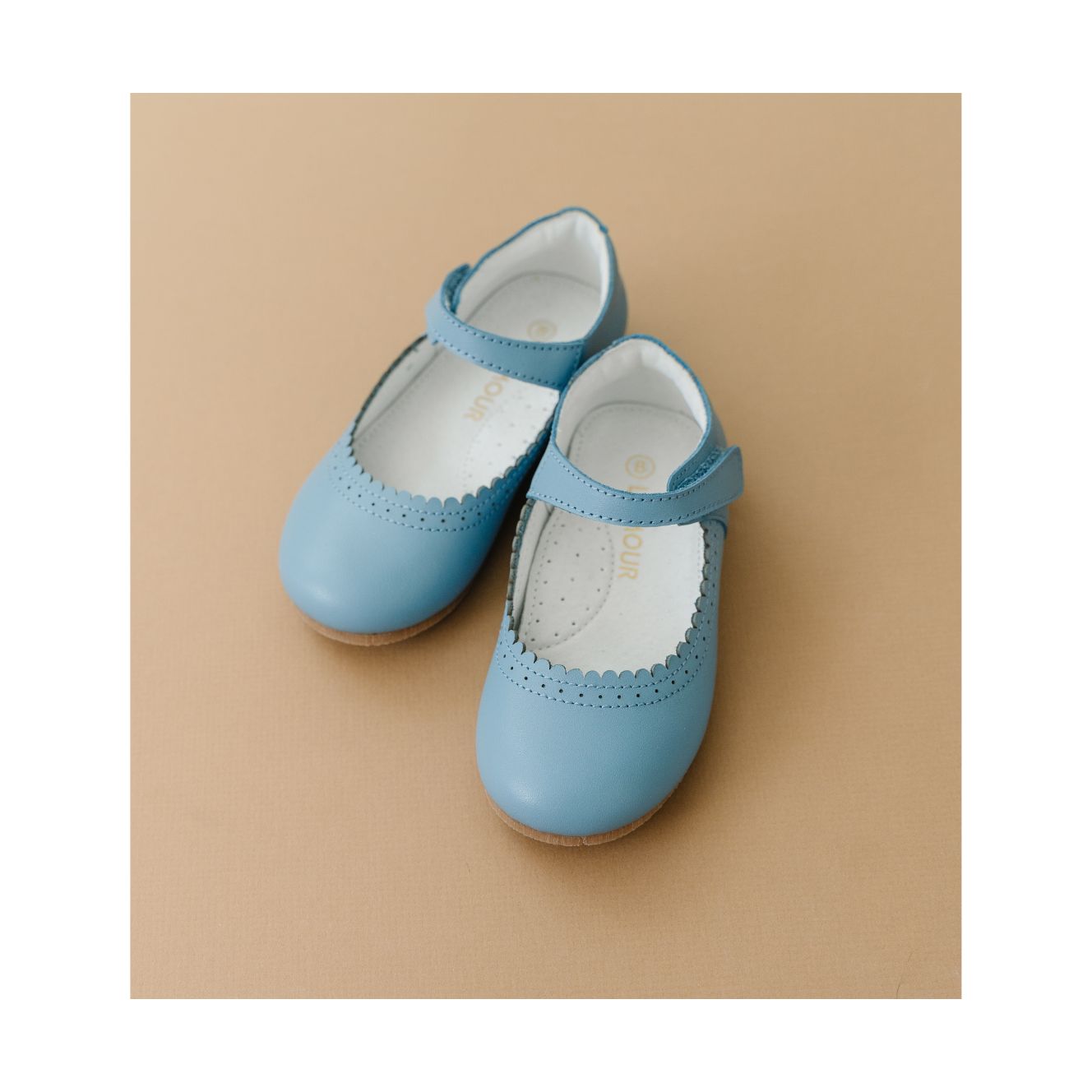 Lucille Flat | Scalloped Design | Women's Footwear