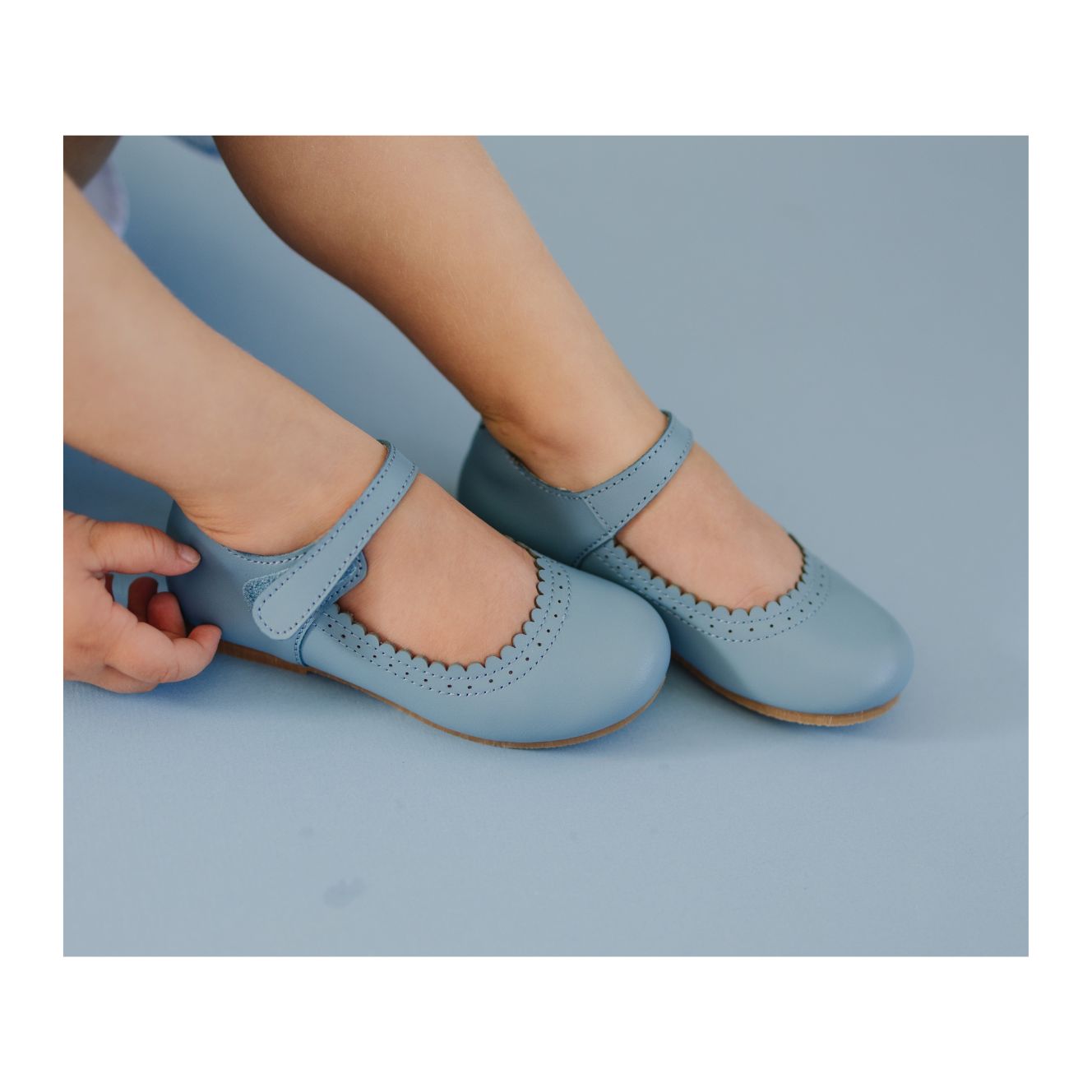 Lucille Flat | Scalloped Design | Women's Footwear