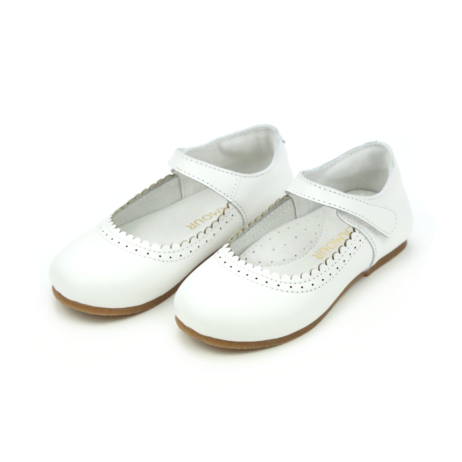 Lucille Flat | Scalloped Design | Women's Footwear