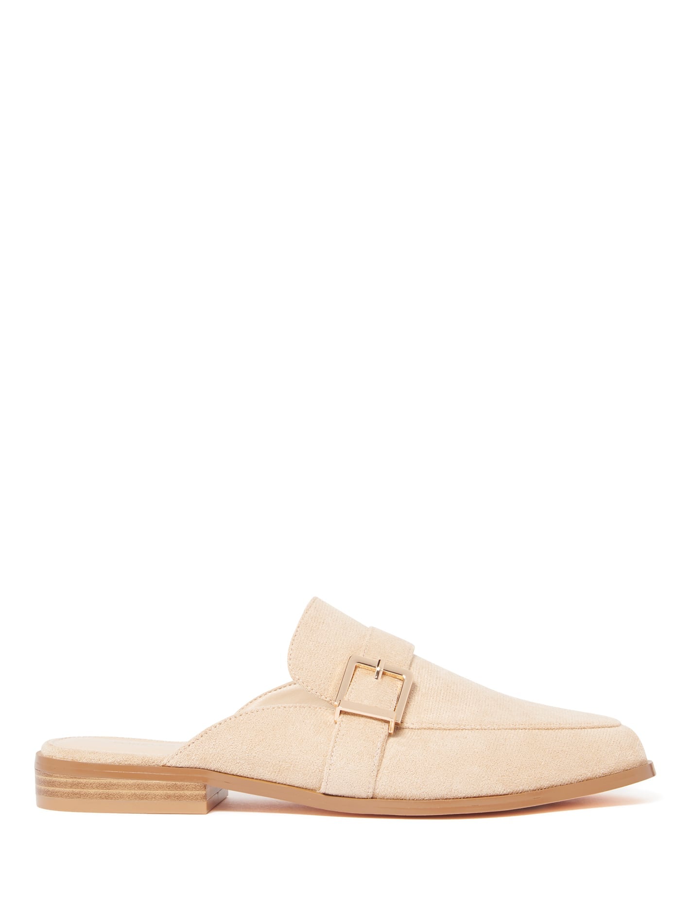 Lulu Mule Flat Shoes.