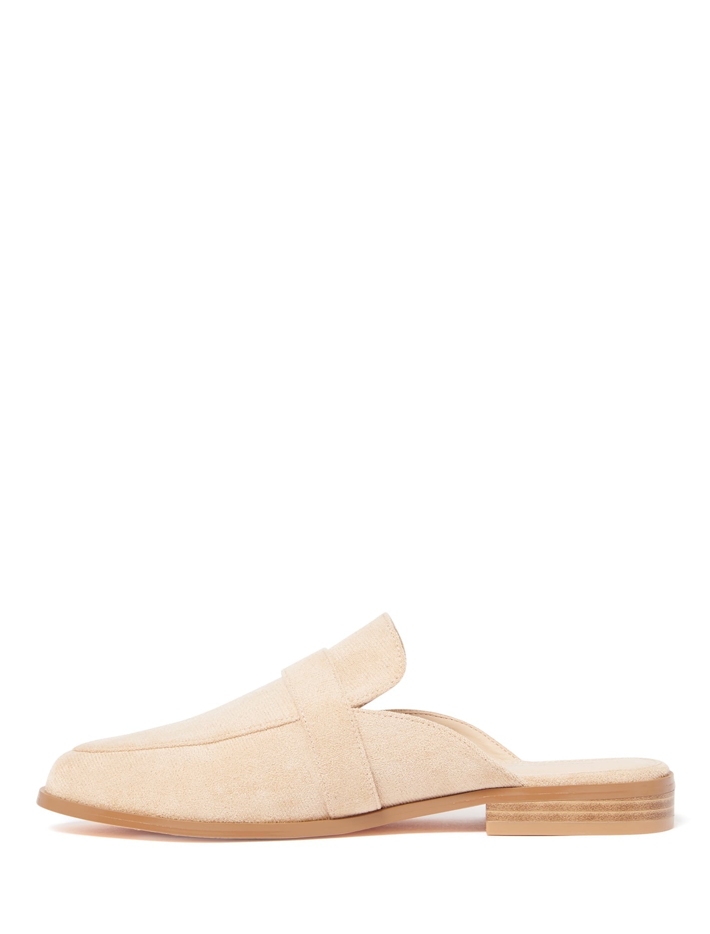 Lulu Mule Flat Shoes.