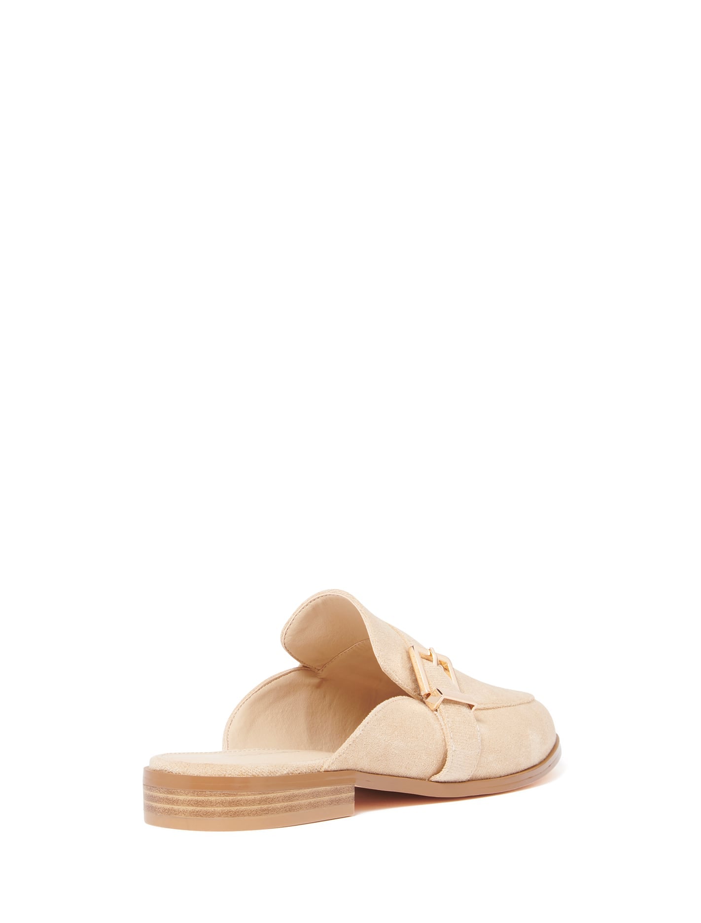 Lulu Mule Flat Shoes.