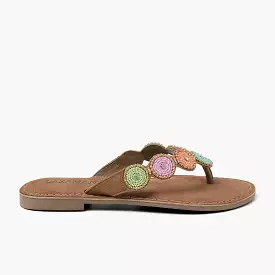 Luna Suede Women's Slippers Multi